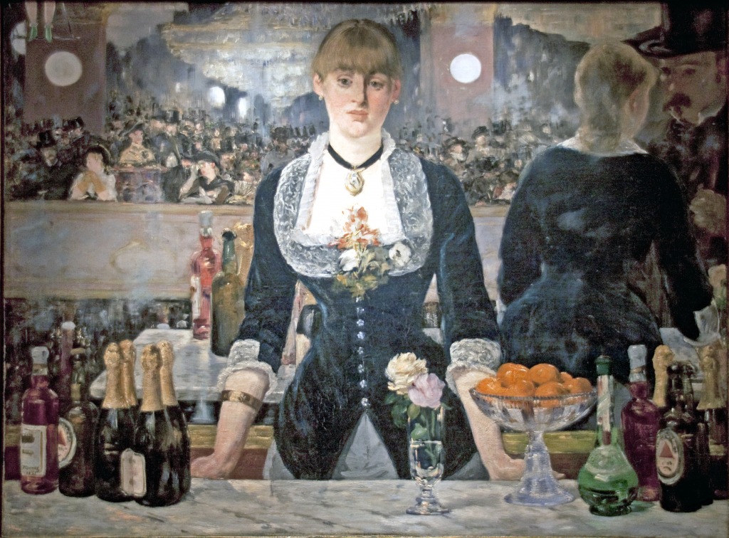 A Bar at the Folies-Bergere jigsaw puzzle in Piece of Art puzzles on TheJigsawPuzzles.com